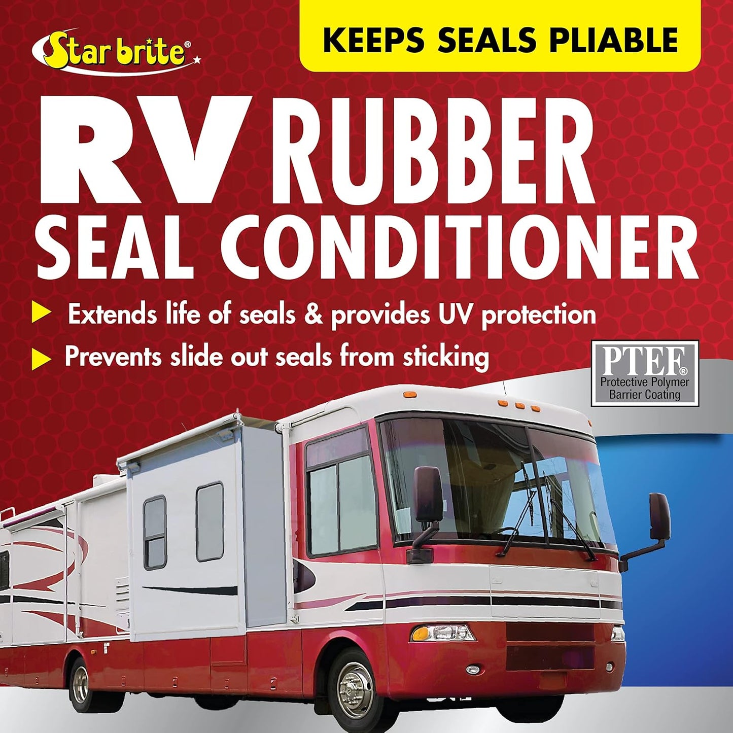 Acondicionador sellos goma RV 16oz previene grietas