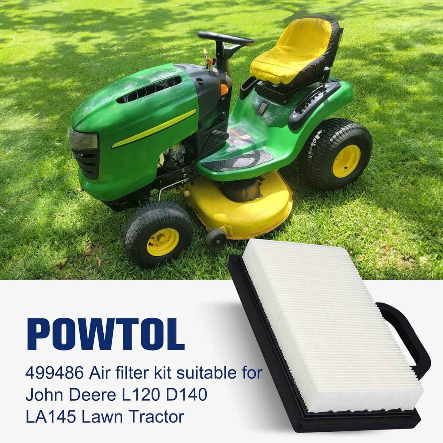 Kit servicio cortacésped John Deere LA120 LA130 LA140