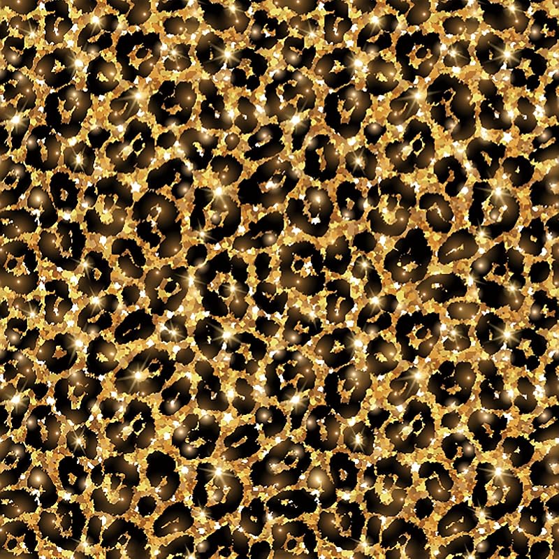 Papel tapiz leopardo negro y dorado autoadhesivo