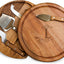 Tabla cortar queso acacia circo personalizada con