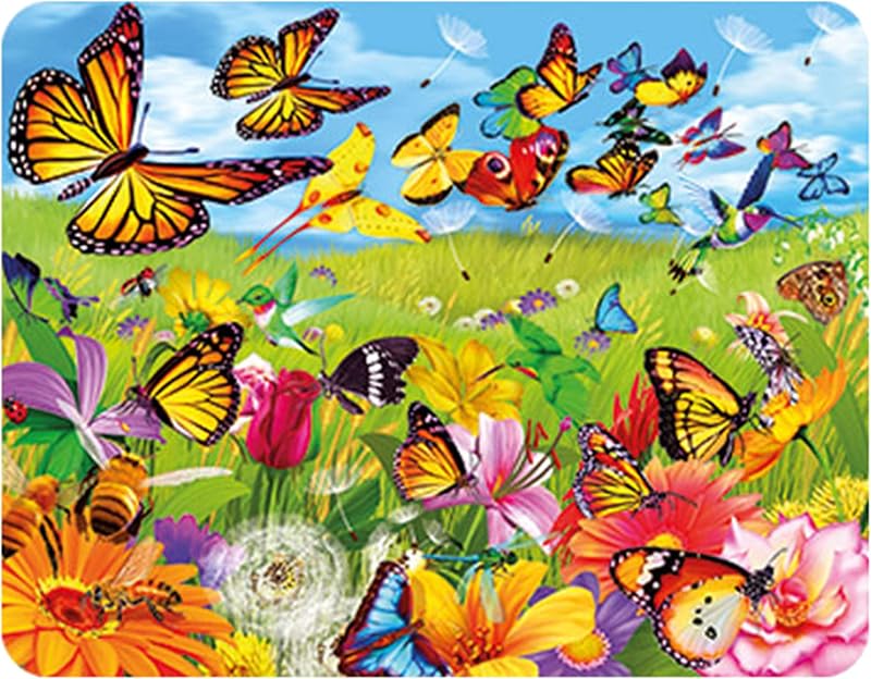 Imán mariposa 3D para nevera decoración magnética con arte