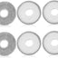 Almohadillas trapeador Mova P10 Pro 6 pzas microfibra reutilizables