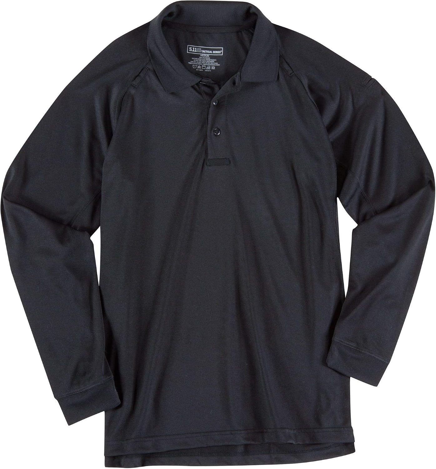 Polo táctico manga larga hombre 100% poliéster estilo 72049