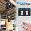 Torno eléctrico 3en1 110v con grúa control remoto garaje