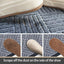 Tapete puerta antiderrap impermeable 24x36" gris
