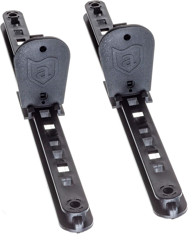 Estriberas ajustables kayak bloqueo gatillo negro 15pulg set 2