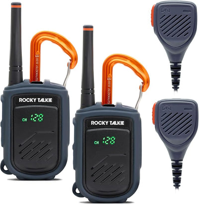 Radio de Montaña Walkie Talkie Impermeable Pack 2