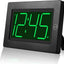 Reloj despertador pared LED 3pulg brillo ajustable