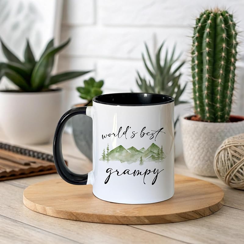 Taza té cerámica regalo abuelos cumpleaños 11oz