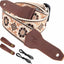 Correa guitarra cuero vaca 2pulg ajustable reemplazo
