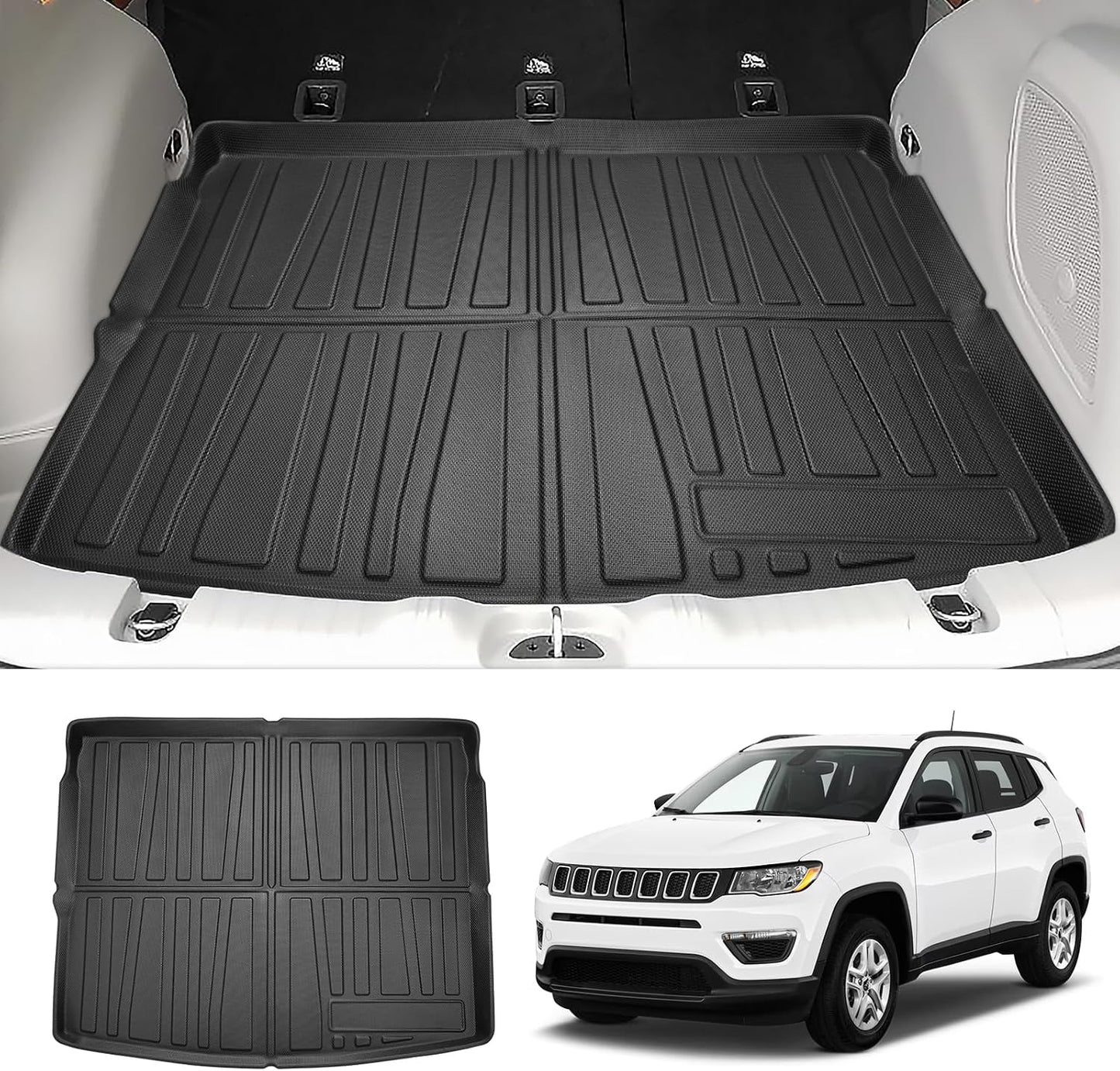 Alfombrilla carga Jeep Compass 2017-25 TPE antiderrap