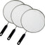 Pantalla anti salpicaduras 8pulg acero inox con mango