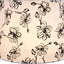 Pantalla lámpara araña blanca 14pulg