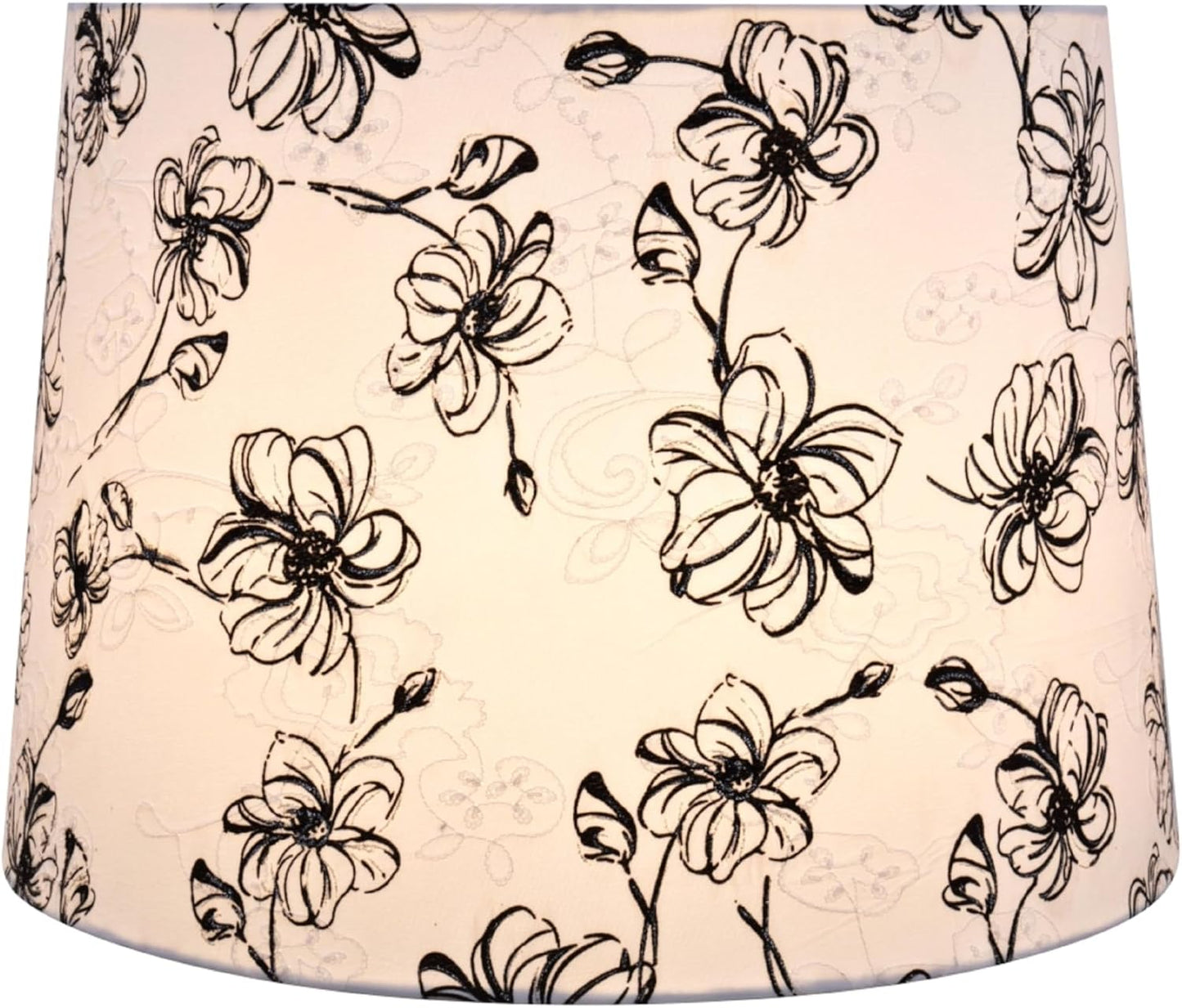 Pantalla lámpara araña blanca 14pulg