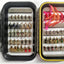 54 Ninfas BH Wet Fly para trucha con caja impermeable