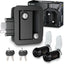 Set cerraduras puerta RV 1 plástico 2 almacenamiento