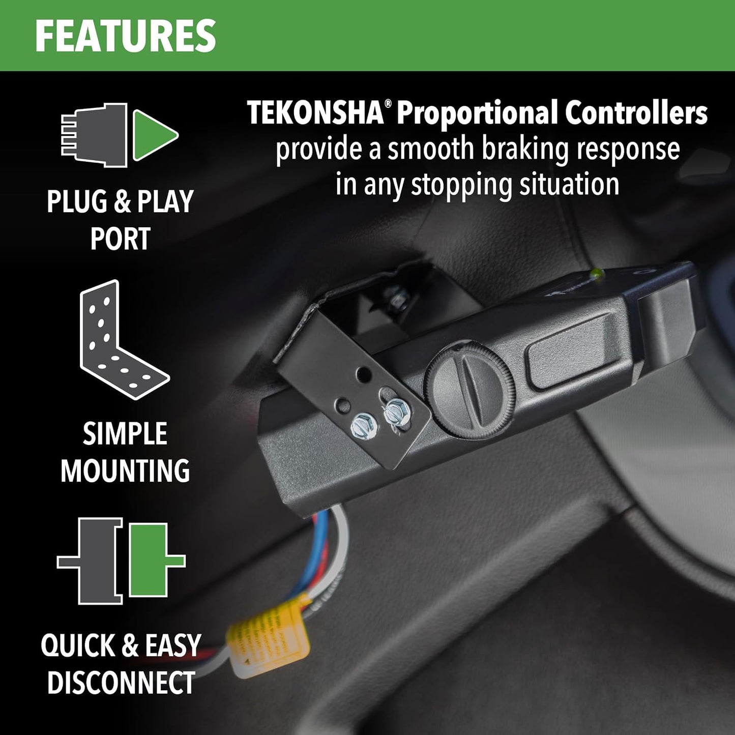 Control electrónico 9030 Voyager freno eléctrico remolque