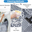 Alfombra pasillo 2x8ft antiderrap suave con respaldo goma