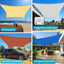 Toldo vela rectangular 12x16ft color arena patio jardín