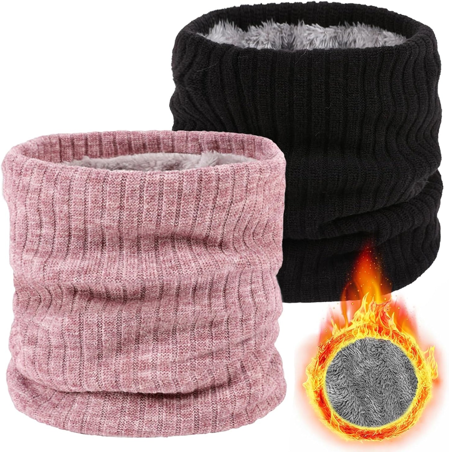Bufanda polar para invierno pruebas de viento set 2