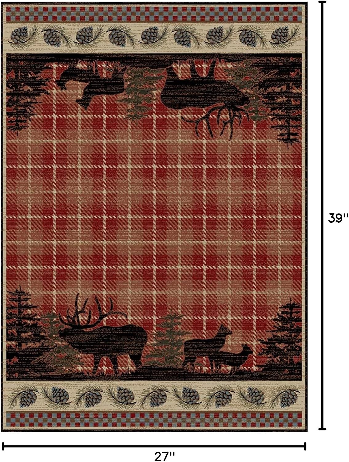 Alfombra Wilderness 2'3"x3'3" Multi