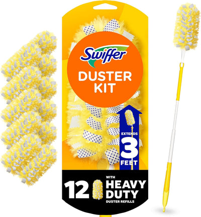 Kit limpieza duster 3ft 1 plumero 12 repuestos