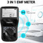 Medidor EMF 3en1 portátil para hogar oficina