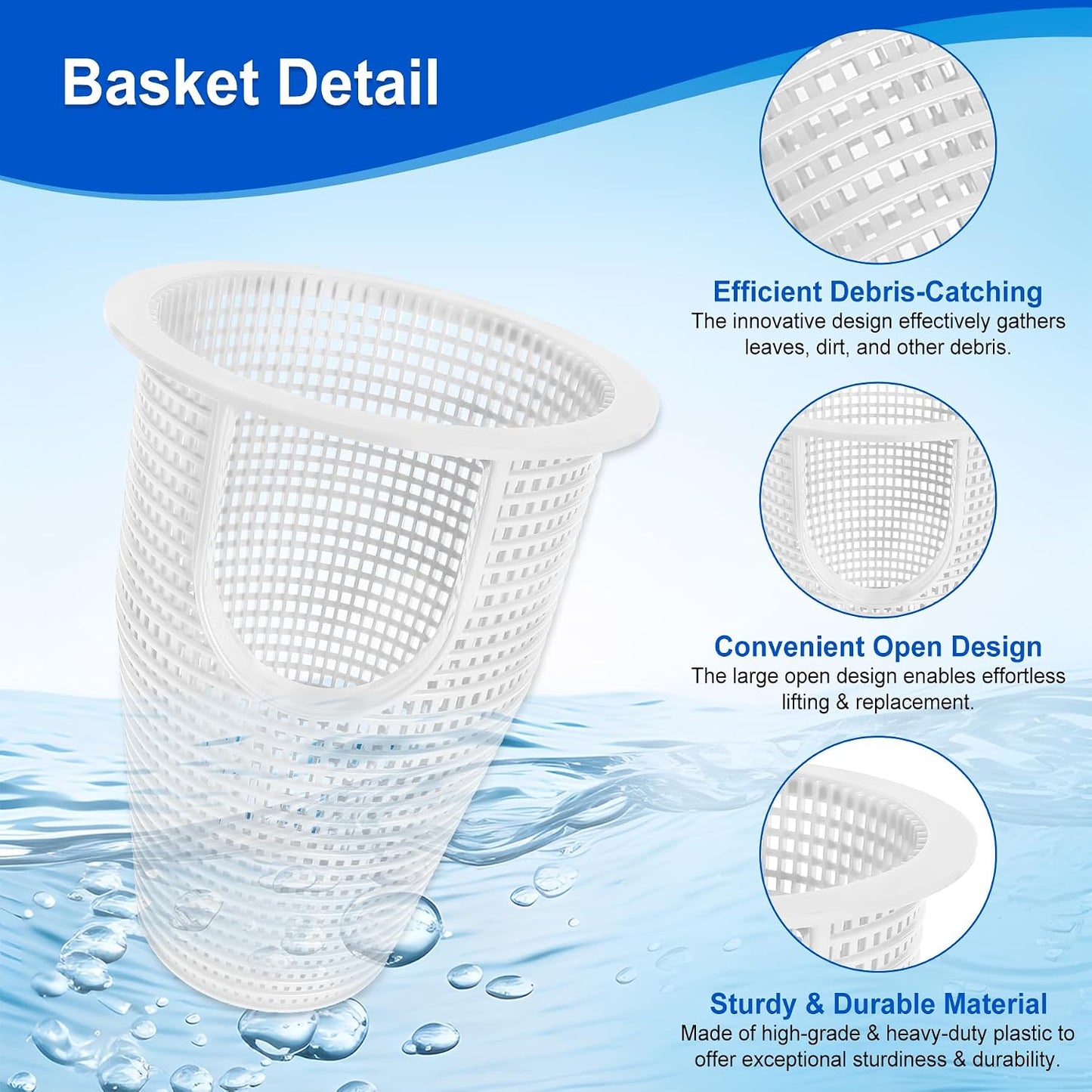 Cesta filtro repuesto bomba IntelliFlo VF pack 2