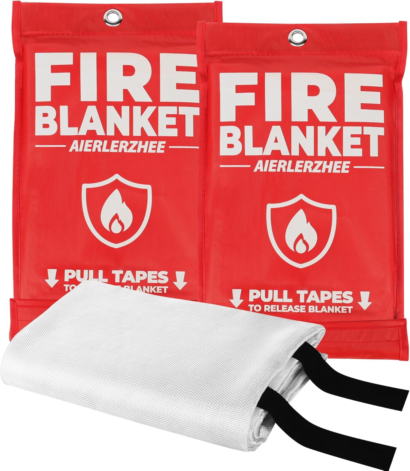 2 Manta Incendios 40x40" Fibra Vidrio Cert CE