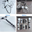 100 Pzas Bridas Negras 8pulg Correas Cable Ajustables