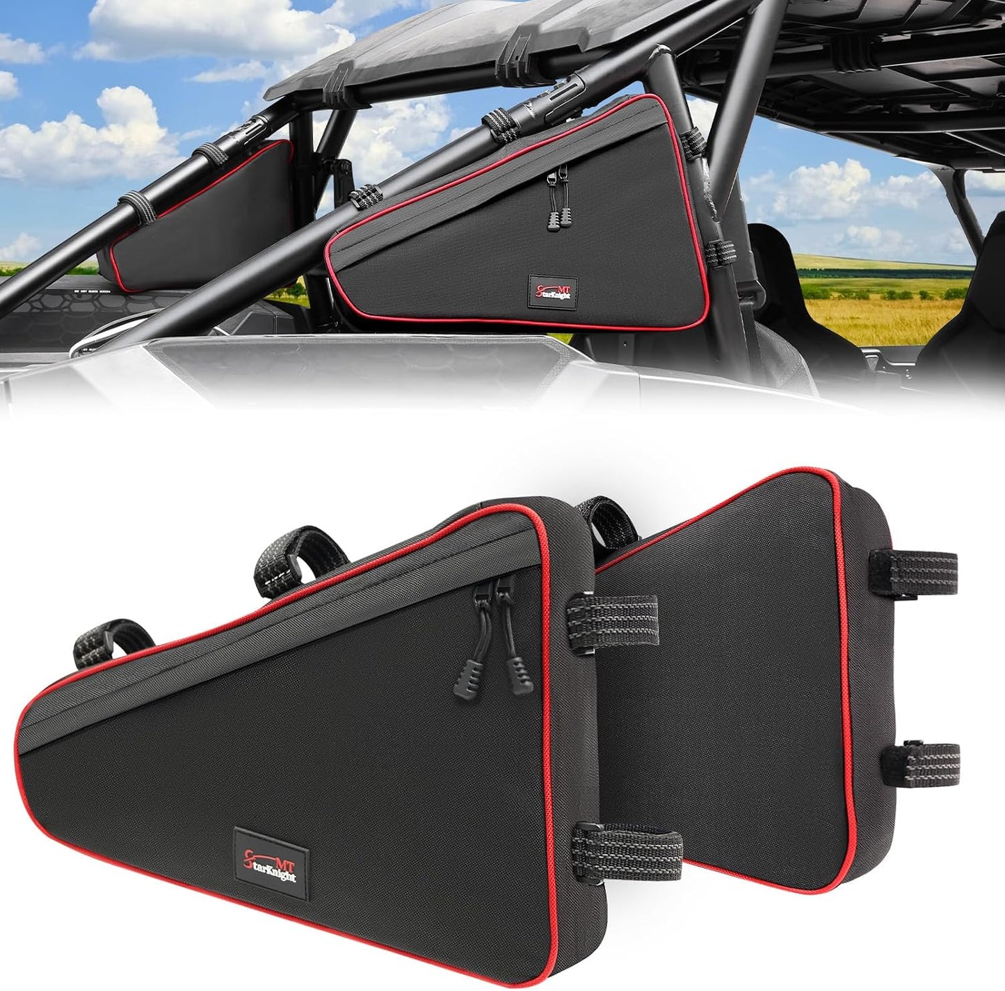 Bolsas triangulares para RZR XP 1000 comp Polaris