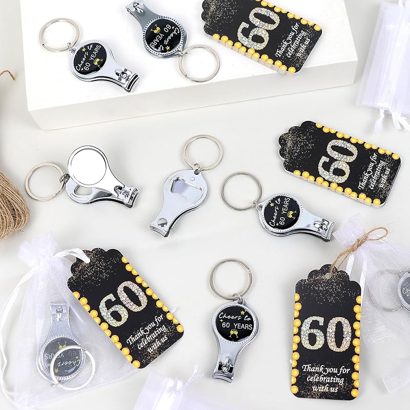 Set 25 llaveros abridor botellas organza fiesta