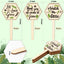 48 Etiquetas Madera Suculentas Letrero Watch Me Grow