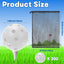 Pack 72/150/300 pelotas golf plástico 1.654pulg con bolsa