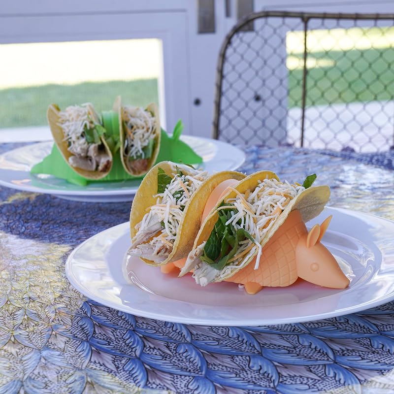 Juego 2 soportes tacos temática armadillo