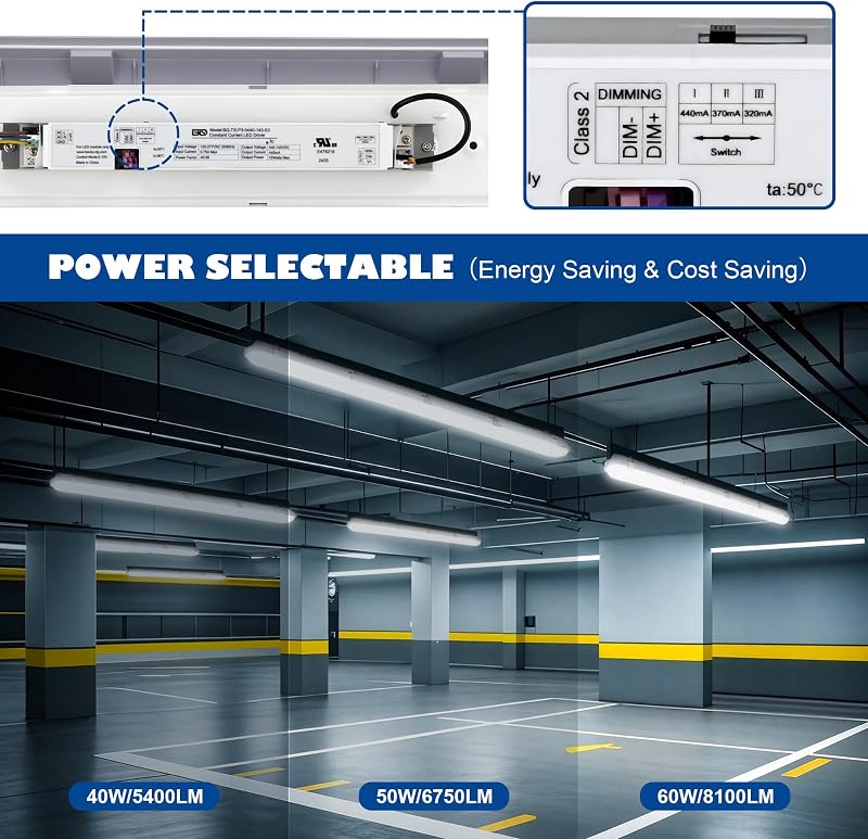 Lámpara LED IP65 5000K 100-277V interior y exterior