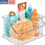 Organiz. ducha transparente pequeño con asa