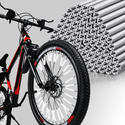 Reflector bicicleta 360° clips impermeables cubiertas luces