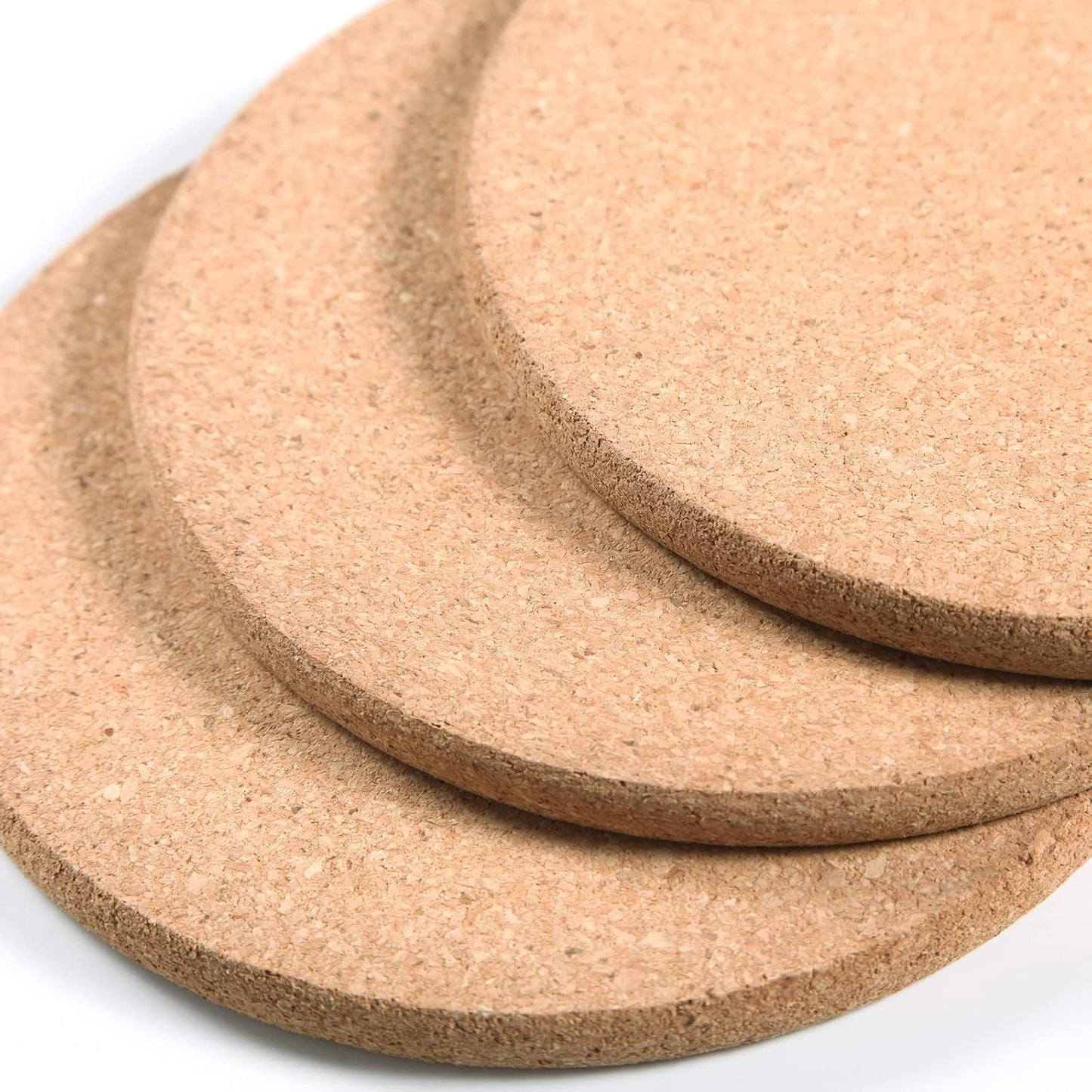 Salvamanteles redondos corcho para cocina y encimera