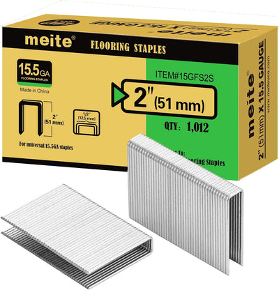 Grapas piso madera dura 2pulg galvanizadas 1012uds