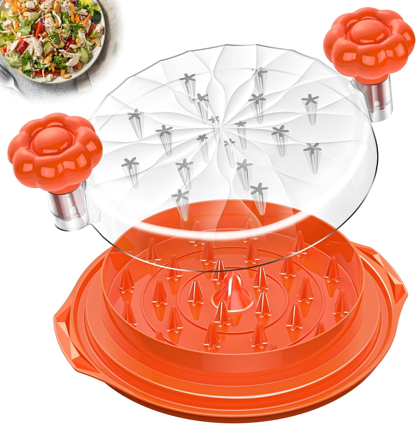 Herramienta desmenuzadora pollo 10pulg profesional