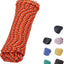 Cuerda trenzada diamante 3/8" 100pies color naranja