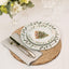 Set 4 manteles yute redondo 13pulg decorativo