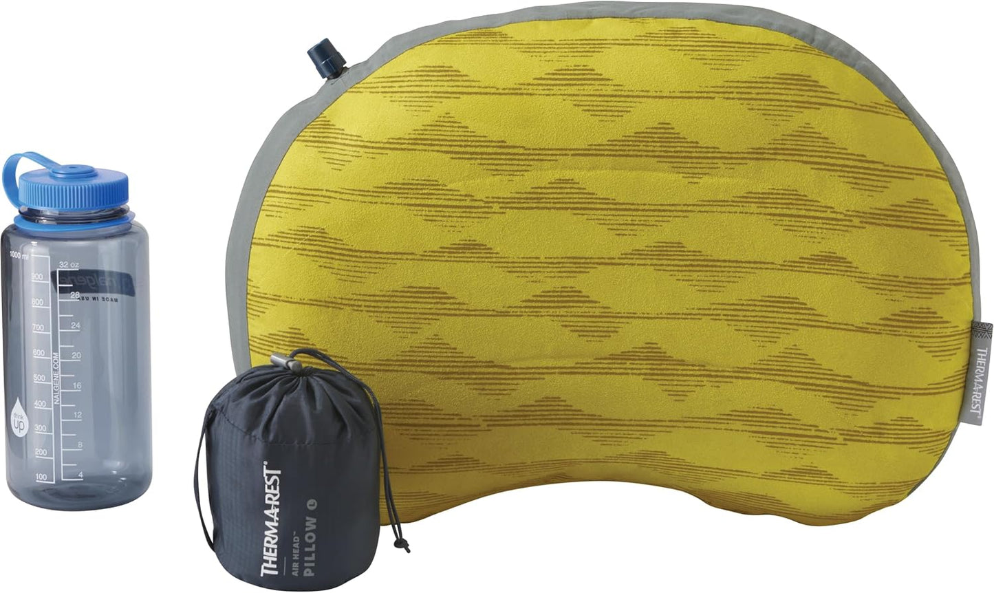 Almohada inflable para acampar y viajar