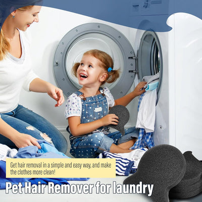 Removedor pelo mascotas reutilizable para ropa de cama