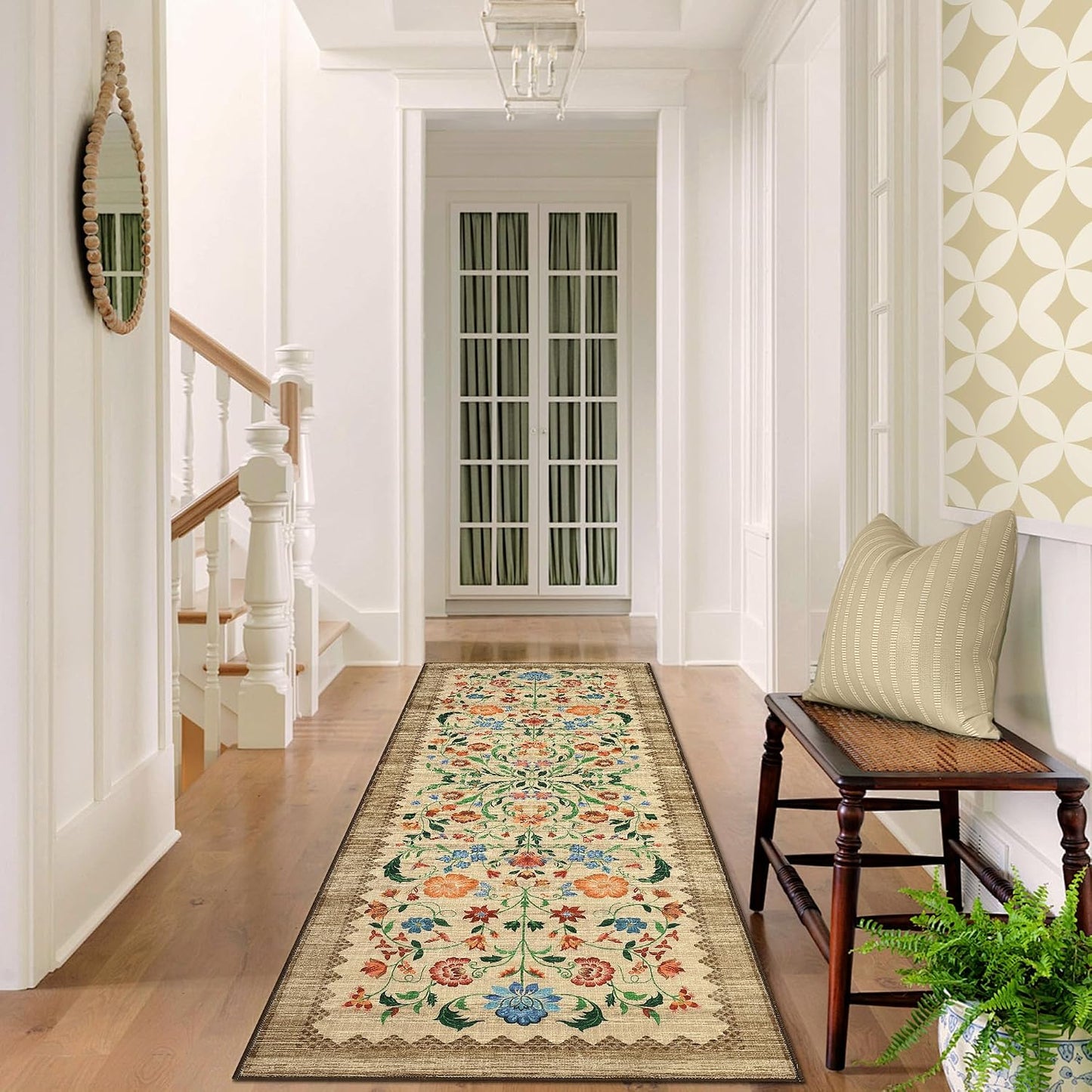 Alfombra pasillo bohemia 2x6pulg antiderrap