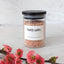 Tarros baño vidrio acanalado tapas bambú negro 10oz set 2