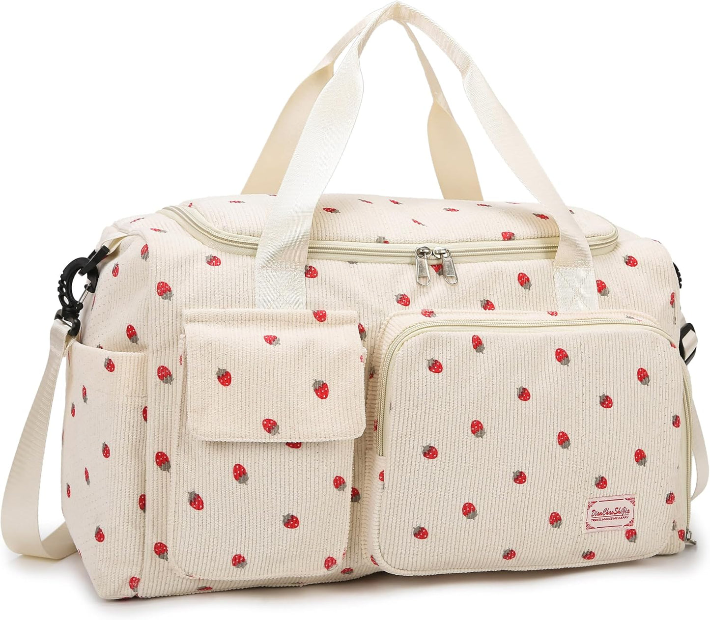 Bolsa gimnasio 4en1 para mujer con compartimento zapatos