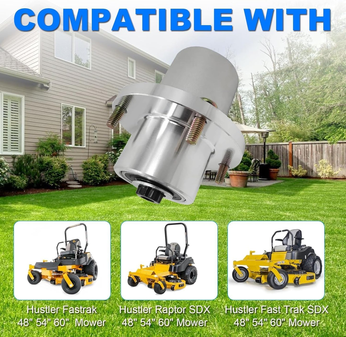 Husillo cuchilla cortacésped Hustler Fastrak SD SDX