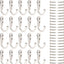 Gancho pared para bata 20uds bronce plateado